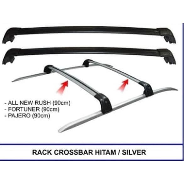 ✨New Ori Cross Bar Silver Dan Hitam All New Pajero Sport Terbaru