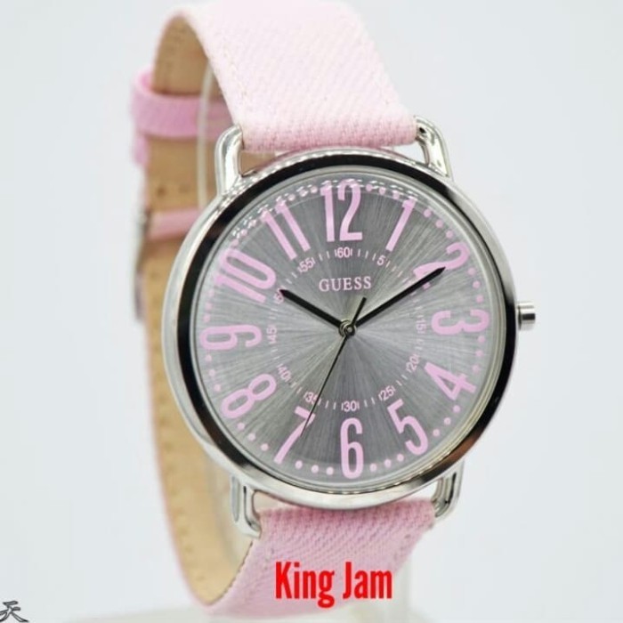 ✨Baru Jam Tangan Wanita Guess W1068L8 Original Pink Limited