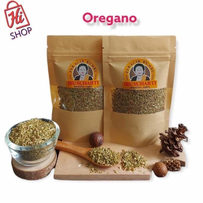 

Termurah Ibu Suharti - Rempah Daun Oregano Kering Murni Bumbu Dapur Dried Orega