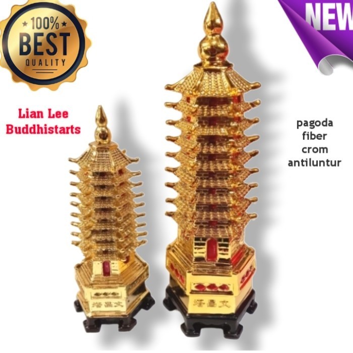 pajangan miniatur fengshui Pagoda