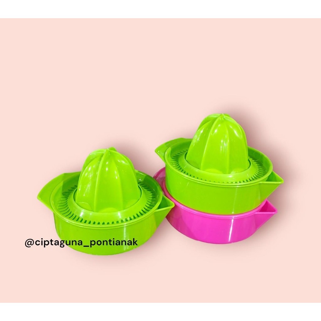 PERASAN JERUK PLASTIK / ALAT PERASAN JERUK MANUAL WARNA - MURAH