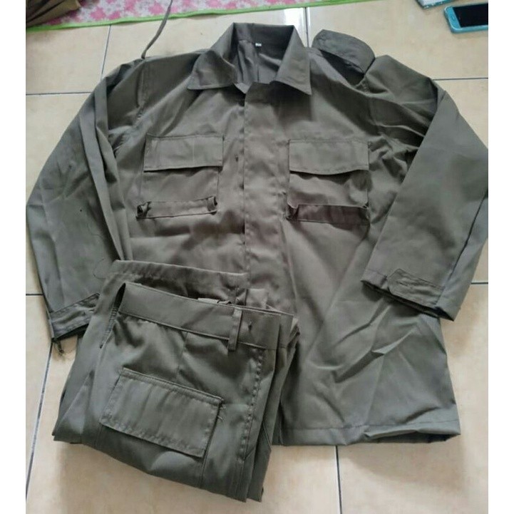 [OUR BEST] SPECIAL PRICE SERAGAM PDL SATPOL PP BAHAN DRILL