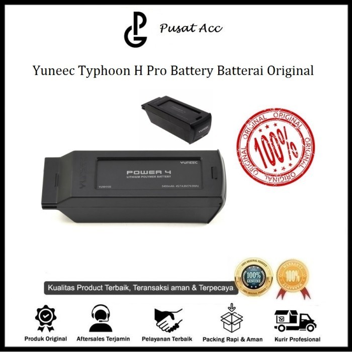 READY Yuneec Typhoon H Pro Battery - Batterai - Batre