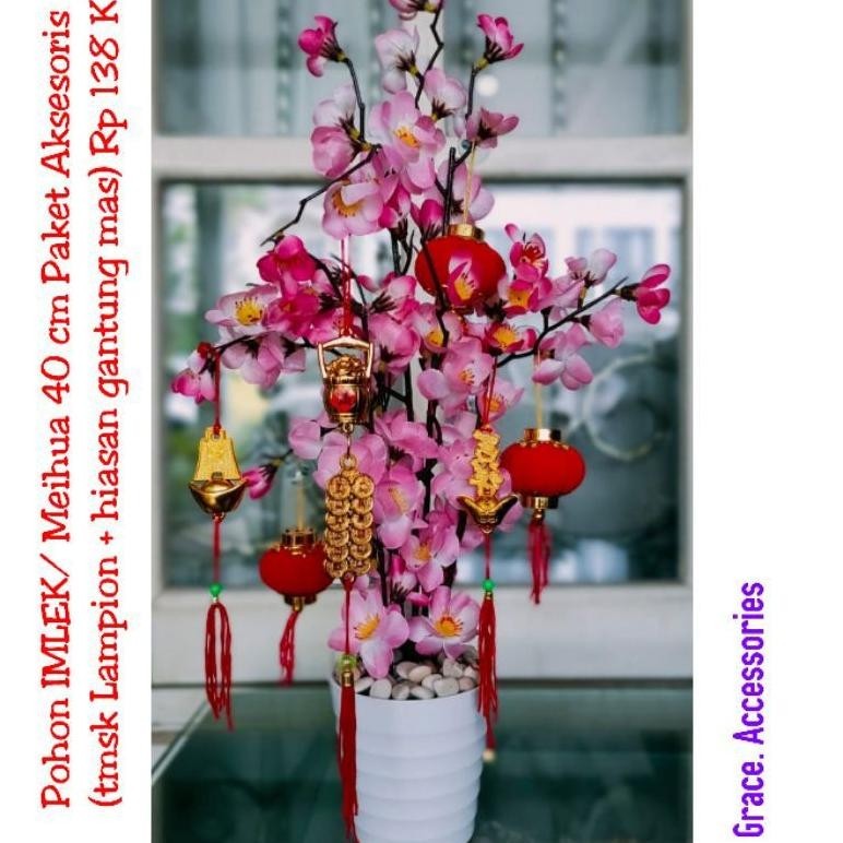 

UIP Pohon bunga imlek meihua angpao sakura