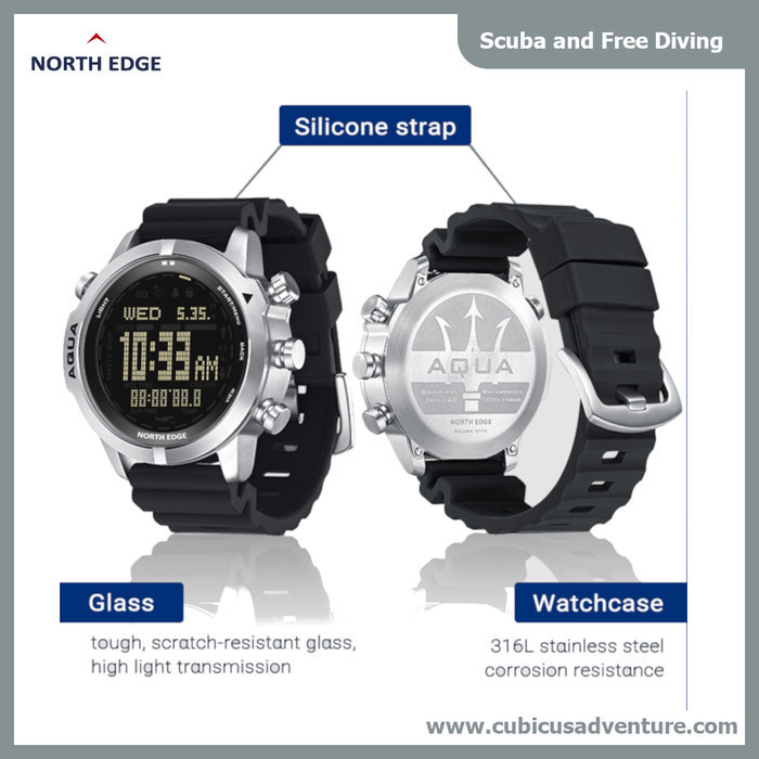 North EDGE AQUA Jam Tangan Militer