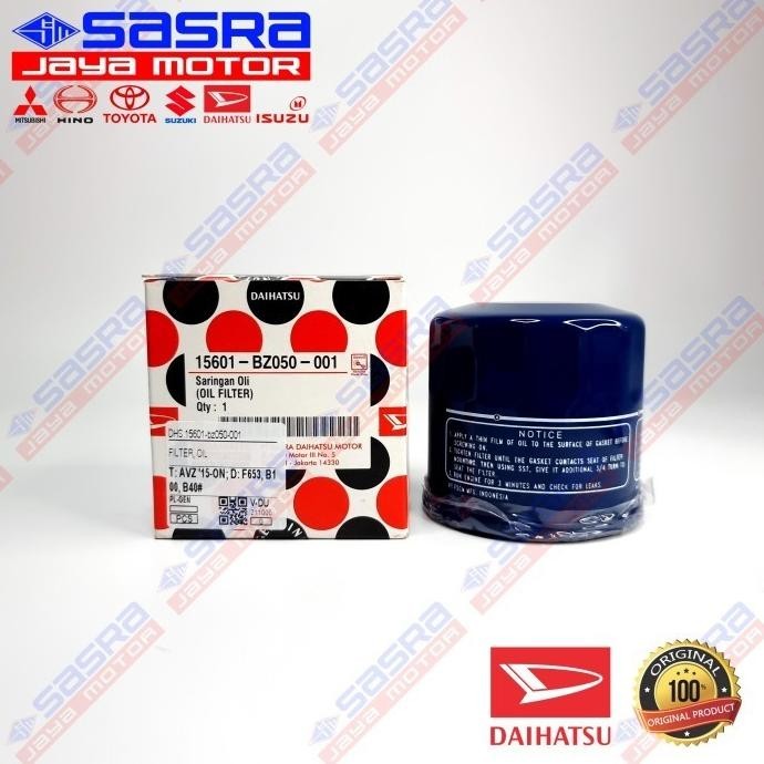 Oil Filter - Raize|Rocky - DAIHATSU GENUINE (BZ050)