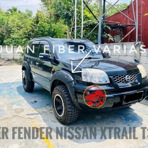 OVER FENDER NISSAN XTRAIL T30 MODEL BAUT VARIASI