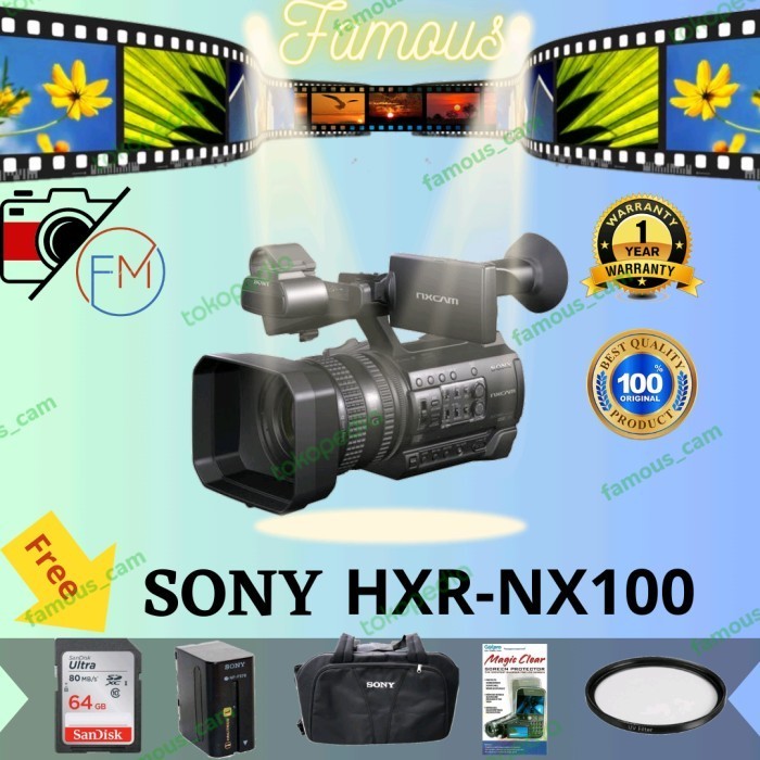 Ready camcorder sony hxr nx100 / sony hxr-nx100