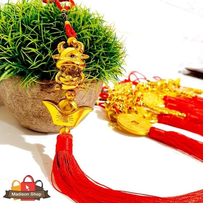 

Trend Sale Gantungan Imlek Kerbau Emas Dekorasi Parcel Hiasan Imlek Grosir Stok Terbatas