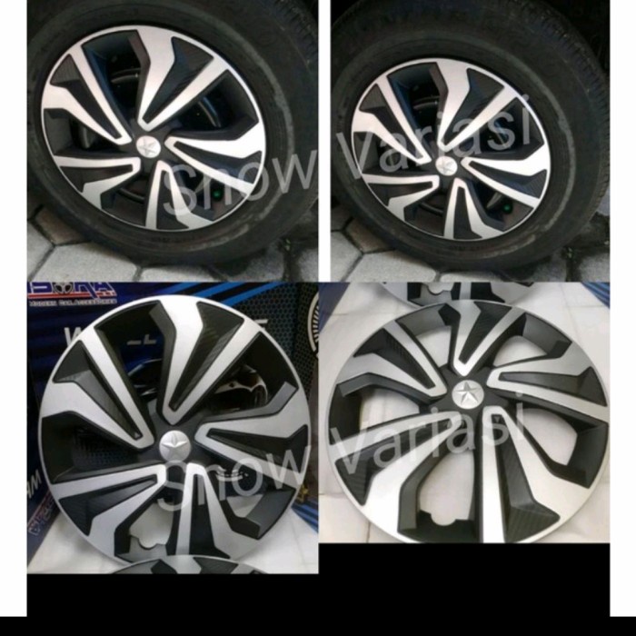 [New Ori] Dop Roda Velg Ring 13 Mobil Sigra Wheel Dop Cover Berkualitas