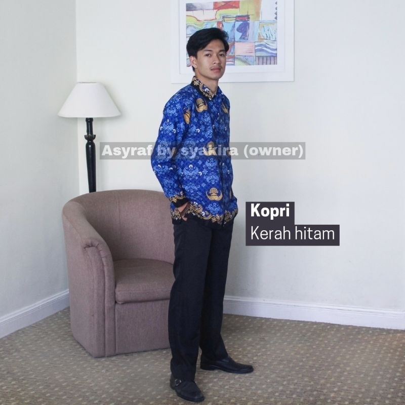 [OUR BEST] SPECIAL PRICE New korpri 2023 katun 50s,batik korpri pria,batik korpri wanita,seragam