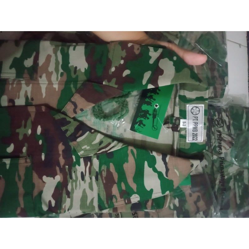 [OUR BEST] SPECIAL PRICE ORI 100%. baju PDL TNI AD Terbaru / PDL NKRI terbaru, PDL Matra darat