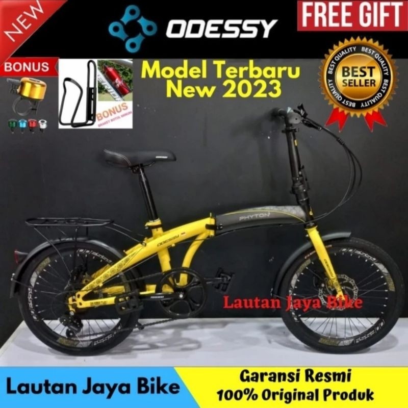 Sepeda Lipat 20 Odessy Phyton Boncengan New