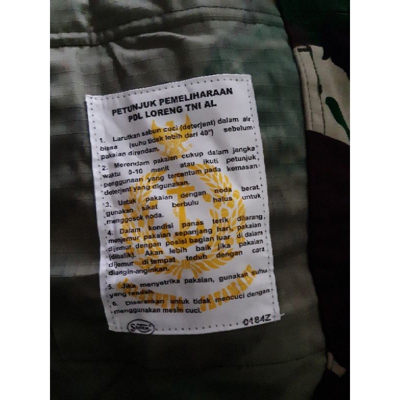 [OUR BEST] SPECIAL PRICE BAJU TERMURAHH / BAJU ASLI SRITEX PDL TNI AL & AD JATAH PEMBAGIAN