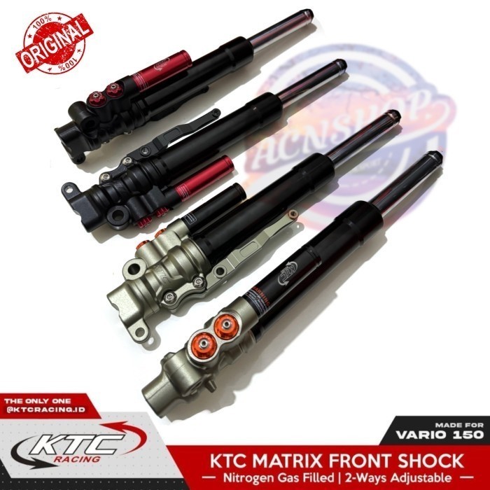SHOCK DEPAN USD UPSIDE DOWN BEAT SCOPY VARIO 125/150 KTC RACING