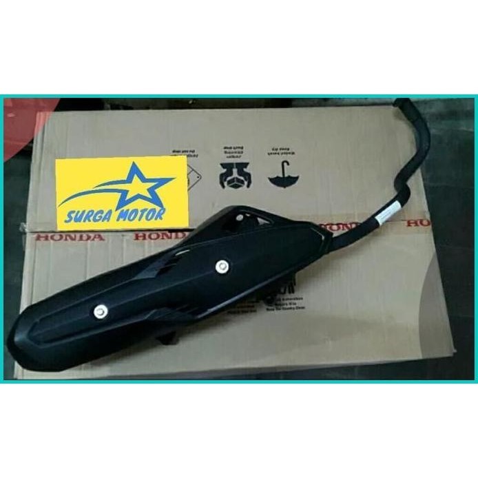 Knalpot Vario 125 include tutup cover muffler Vario125 ASLI ORI HONDA