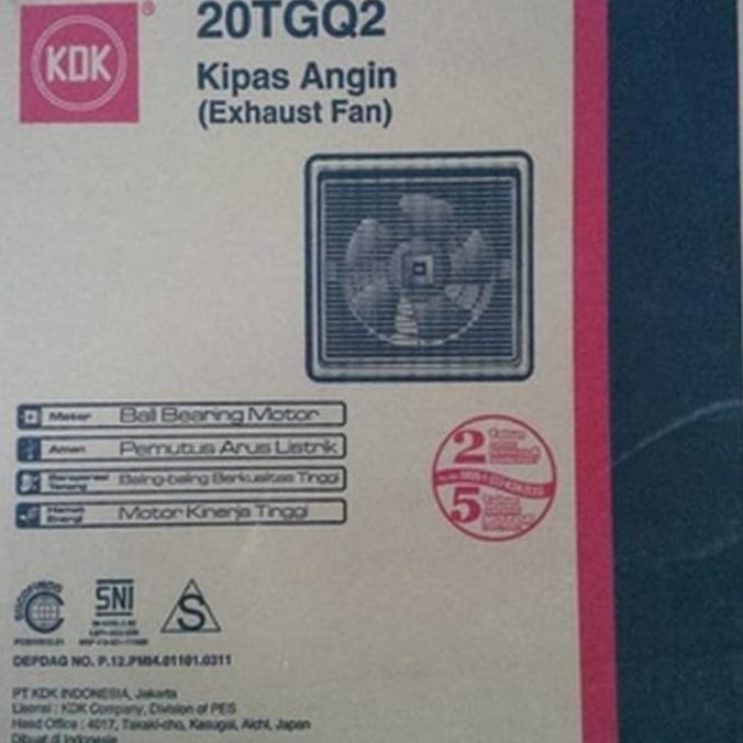 KDK EXHAUST FAN PLAFON 8 INCH / KDK EXHAUST FAN 20 TGQ
