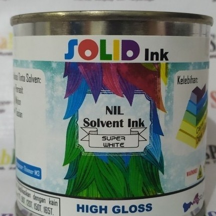 

[Baru] Tinta Sablon Nil Putih Parasit / Nilon / Taslan White 1Kg Berkualitas