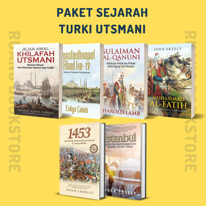 

[Baru] Paket Buku Sejarah Khilafah Turki Utsmani - Buku Original Segel Limited