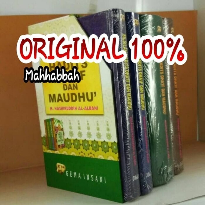 

[Baru] Silsilah Hadits Dhaif - Dha'If Lemah Dan Maudhu Palsu Limited