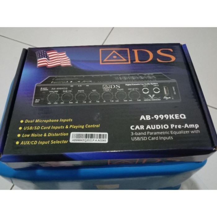 

[Baru] Preamp Parametrik Ads Ab-999Keq Bluetooth Limited