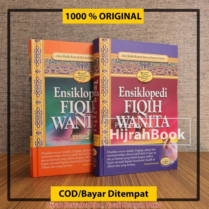 

[Baru] Paket Buku Ensiklopedi Fiqih Wanita Jilid 1 Dan 2 Pustaka Ibnu Katsir Terbatas