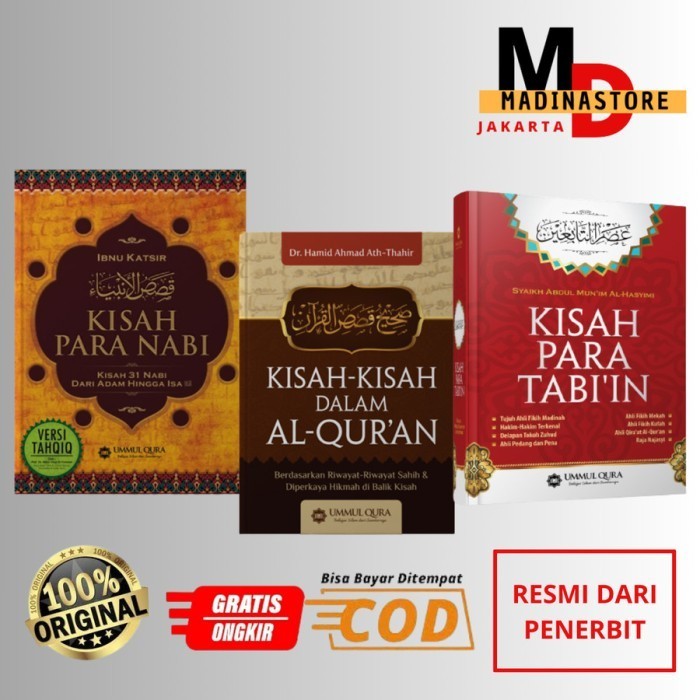 

[Baru] Buku Kisah Kisah Orang Mulia 3 Jilid Nabi Tabiin Dalam Al-Quran Terbatas