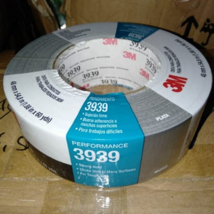 

[Baru] 3M. Duct Tape. 3939 . = Strong Hold. Size 48Mmx548 M Diskon