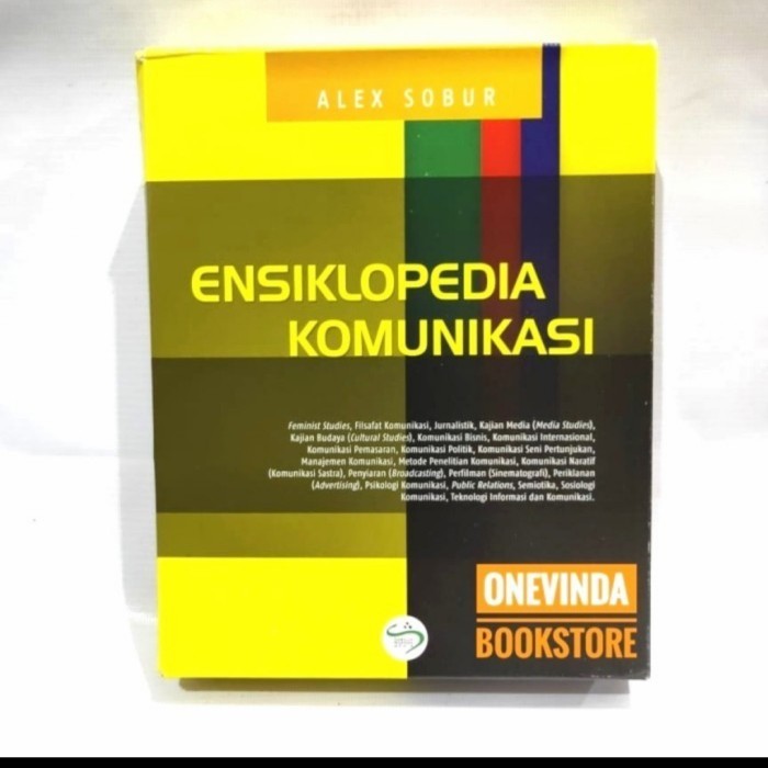 

[Baru] Buku Ensiklopedia Komunikasi. By. Alex Sobur Berkualitas