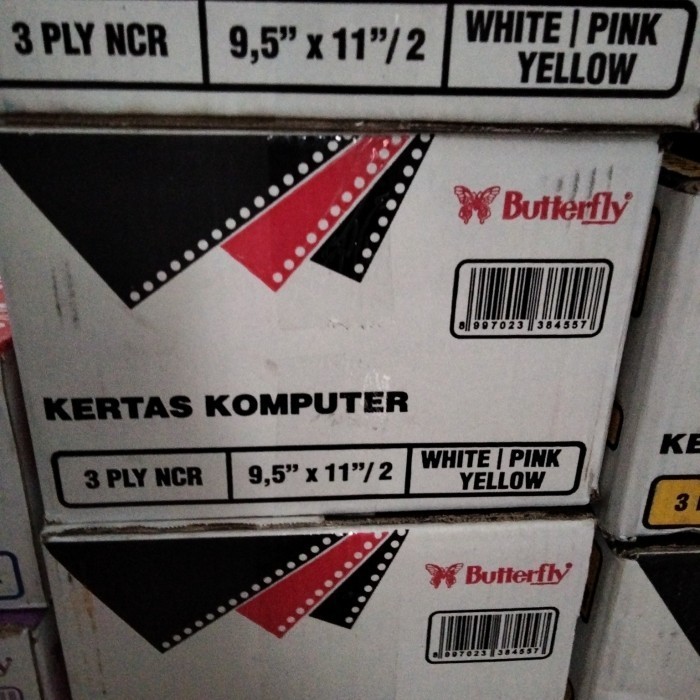 

[Baru] Kertas Komputer Continuos Form 3 Ply Bagi 2/3 Ply Limited