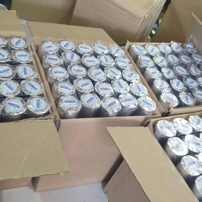 

[Baru] Paket 100 Roll Kertas Kasir Struk Paper Roll 58X40Mm Diskon