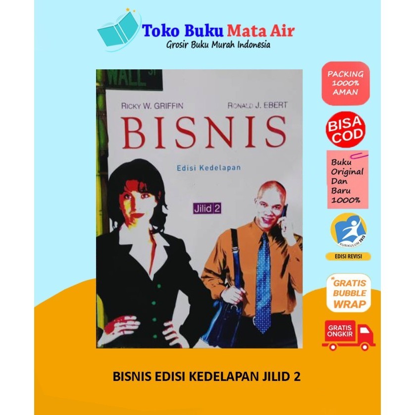 

[Baru] Best Seller Original Bisnis Edisi Kedelapan Jilid 2 Erlangga Ricky Terbaru