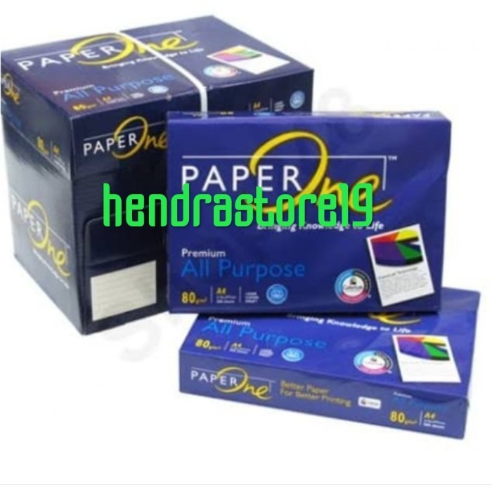 

[Baru] Kertas Hvs A4 80Gram Paperone/Dus Terbaru