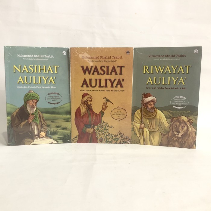 

[Baru] Paket 3 Buku Wasiat Auliya Nasihat Auliya Riwayat Aulia Qaf Limited