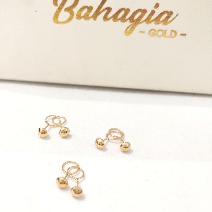[COD] Anting Emas Kuning Kadar 700 Model Tauge Toge Berkualitas