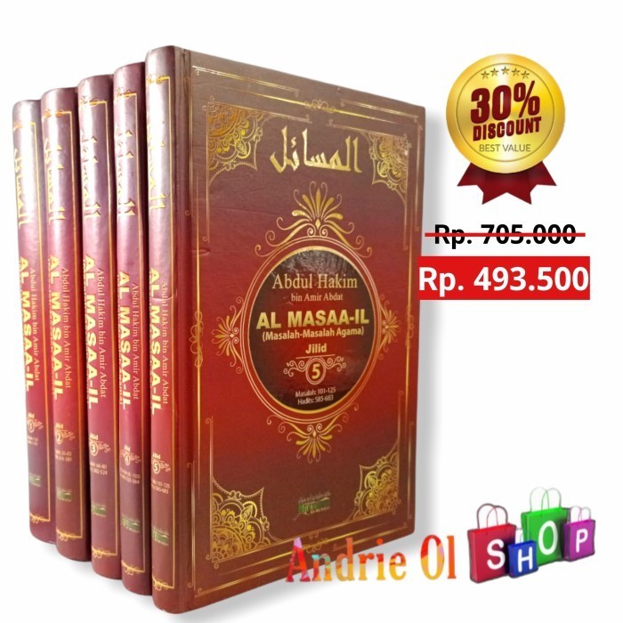 

[Baru] Kitab Al Masaa-Il Jilid 1-5 Masalah-Masalah Agama - Diskon