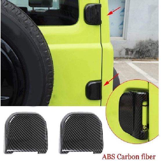 [New] Cover Engsel Pintu Jimny Jb74 Belakang Carbon  Aksesoris Jimny Jb74 Limited