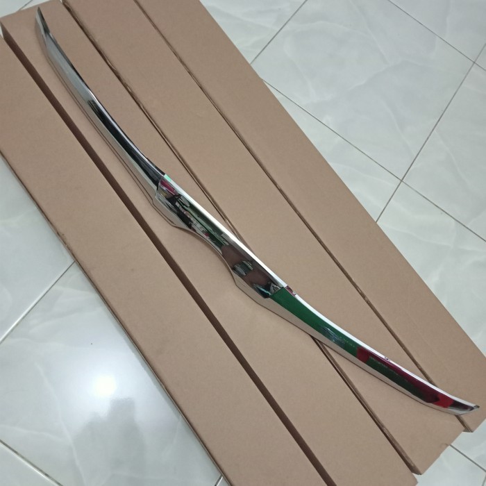 [New Ori] Hood Moulding Lis Kap Mesin Innova 2012 2013 2014 2015 Krum Chrome Berkualitas