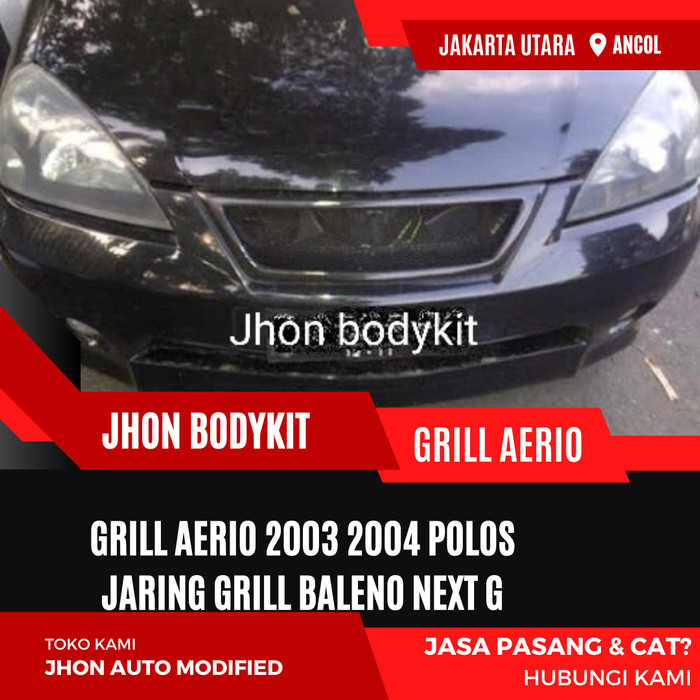 [Ori] Grill Aerio 2003 2004 Polos Jaring Grill Baleno Next G Diskon
