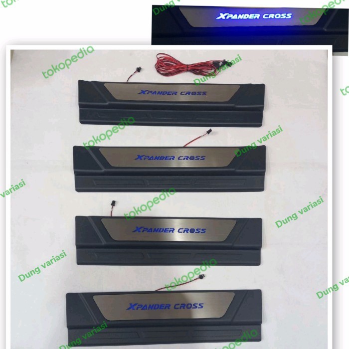 [Ori] Sillplate Samping Xpander Cross Lampu Biru Diskon