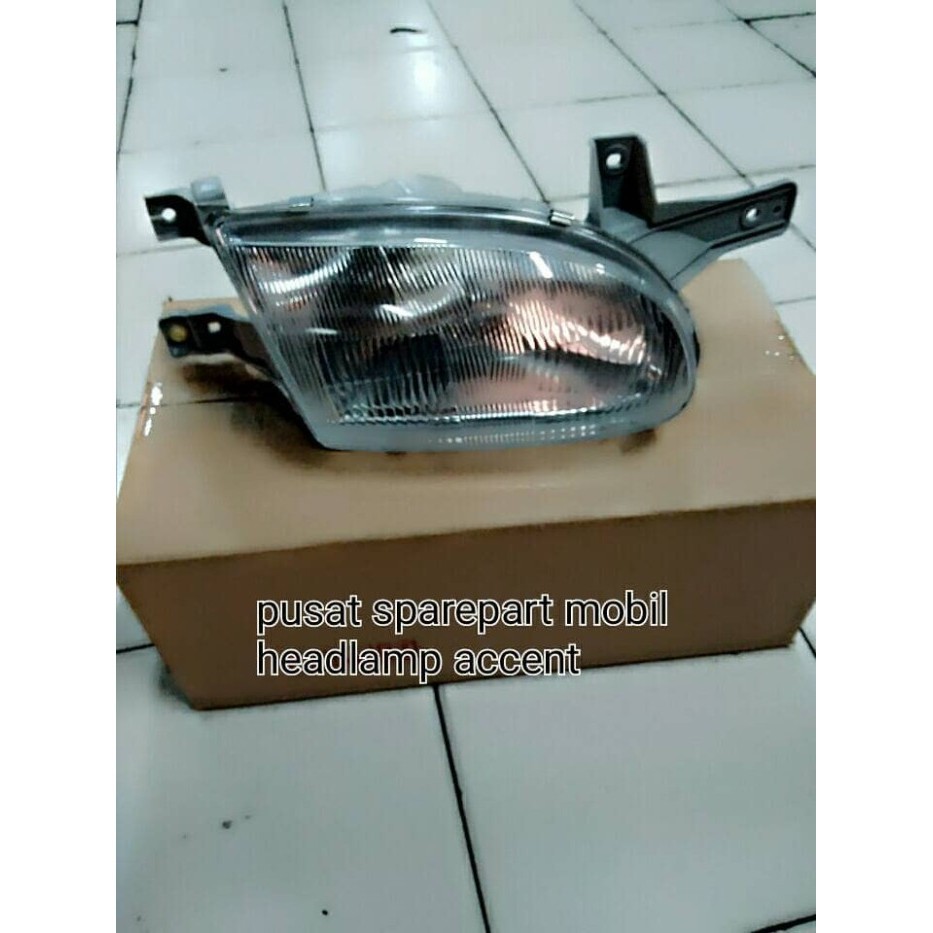 [Original] Lampu Depan Hyundai Accent Headlamp Hyundai Accent Lamlu Besar Accent Diskon