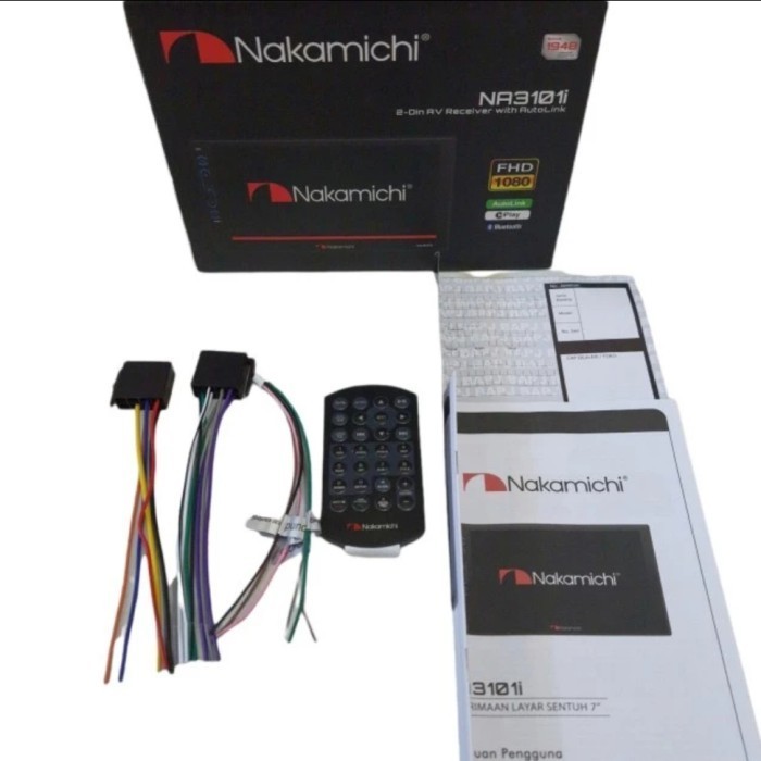 [Original] Head Unit Double Din Deckless Nakamichi Na 3101I/Na 3101I Terbatas
