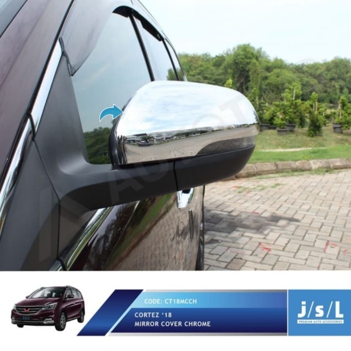 [Original] Cover Spion Crome Wuling Cortez Mirror Cover Crome Jsl Limited