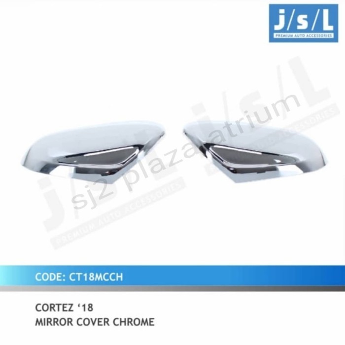 [Original] Mirror Cover Chrome Wuling Cortez Cover Spion Chrom Berkualitas