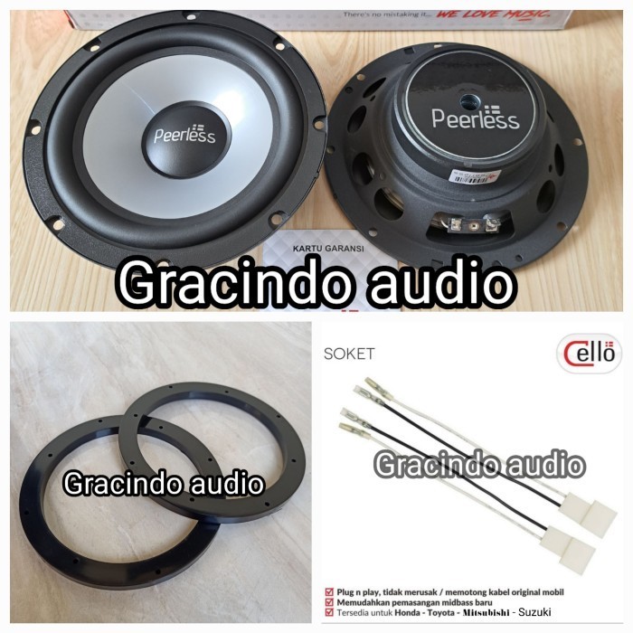 ✅Baru Speaker Midbass Peerless 6.5Inch For Toyota Daihatsu Original By Cello Terbaru