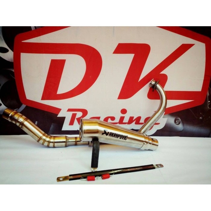 ✅New Ori Knalpot Racing Honda Cbr 150 R Akrapovic Meghapone Fullsystem Diskon