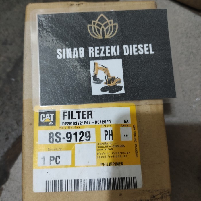 ✅Sale Filter 8S-9129 Genuine Part Cat / Filter 8S 9129 / Filter 8S9129 Terbaru