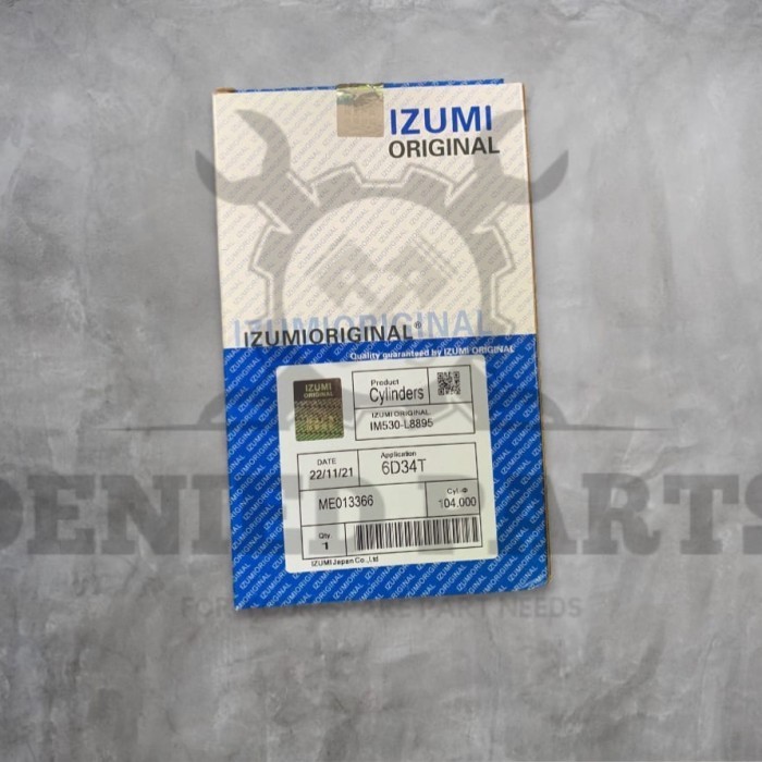 ✅Sale Liner 6D34 Izumi / Liner Sk200-6 Izumi / Boring 6D34 Sk200-6 Izumi Berkualitas