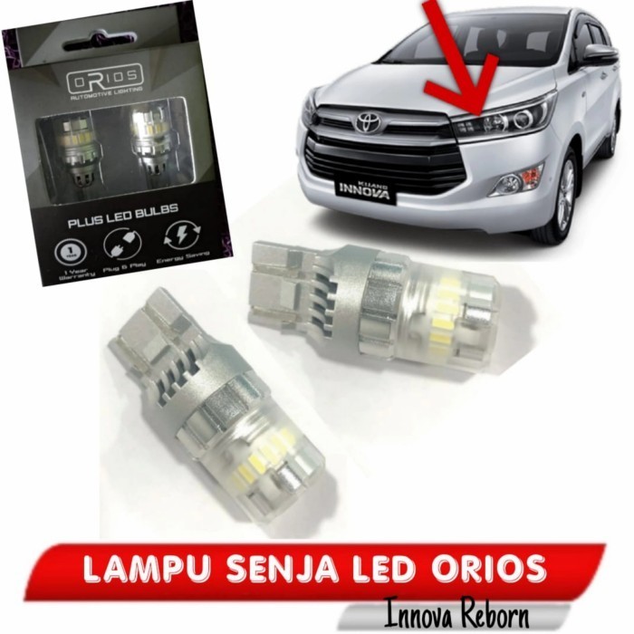 ✅New Bohlam Lampu Led Senja Orios Khusus All New Innova Reborn Putih Limited
