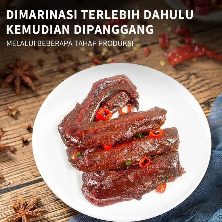 

TRE Sayap bebek piring saus, makanan khas Cina, sayap bebek pedas, makanan ringan, makanan rebus, makanan ringan, makanan ringan selebriti internet, daging kemasan TERLARIS